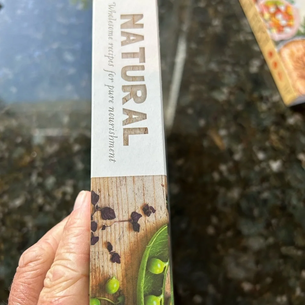 Natural. Wholesome Recipes for Pure Nourishment. Cookbook. EUC
